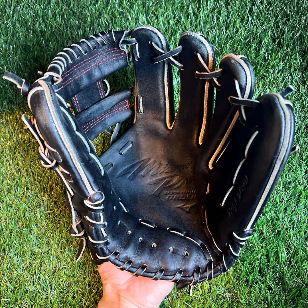 ミズノプロ 軟式 オーダーグローブ 坂本モデル サイズ9 波賀ジャパン 耕作