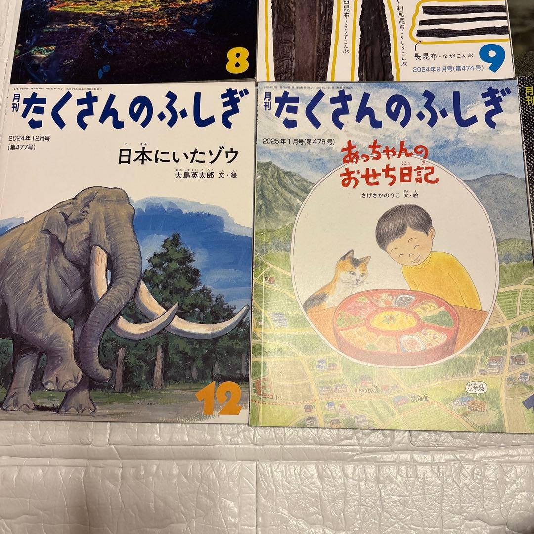 月刊たくさんのふしぎ　2024.4〜2025.3 12冊セット