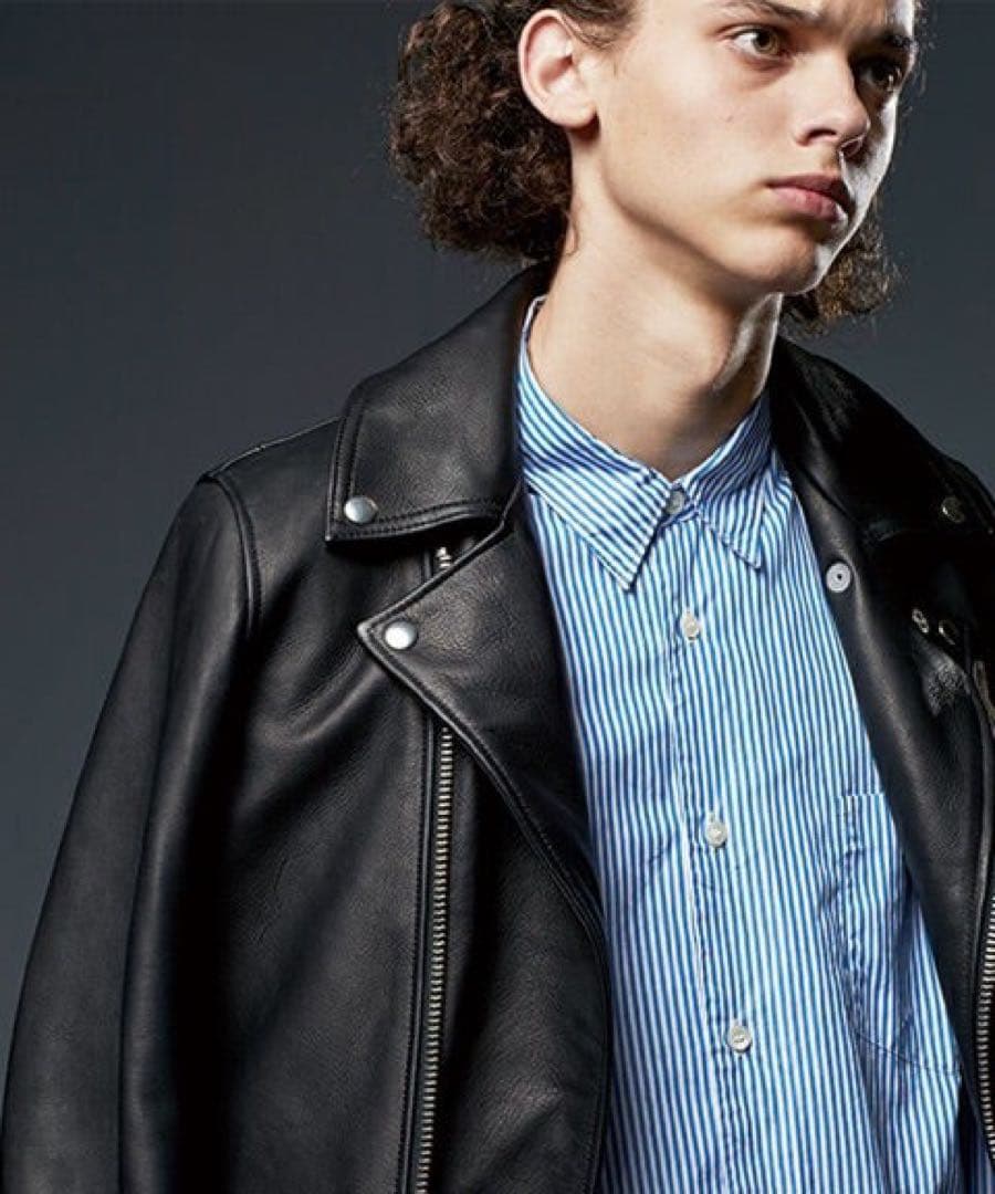 NOISE MAKER ブラック ダブルライダースジャケット