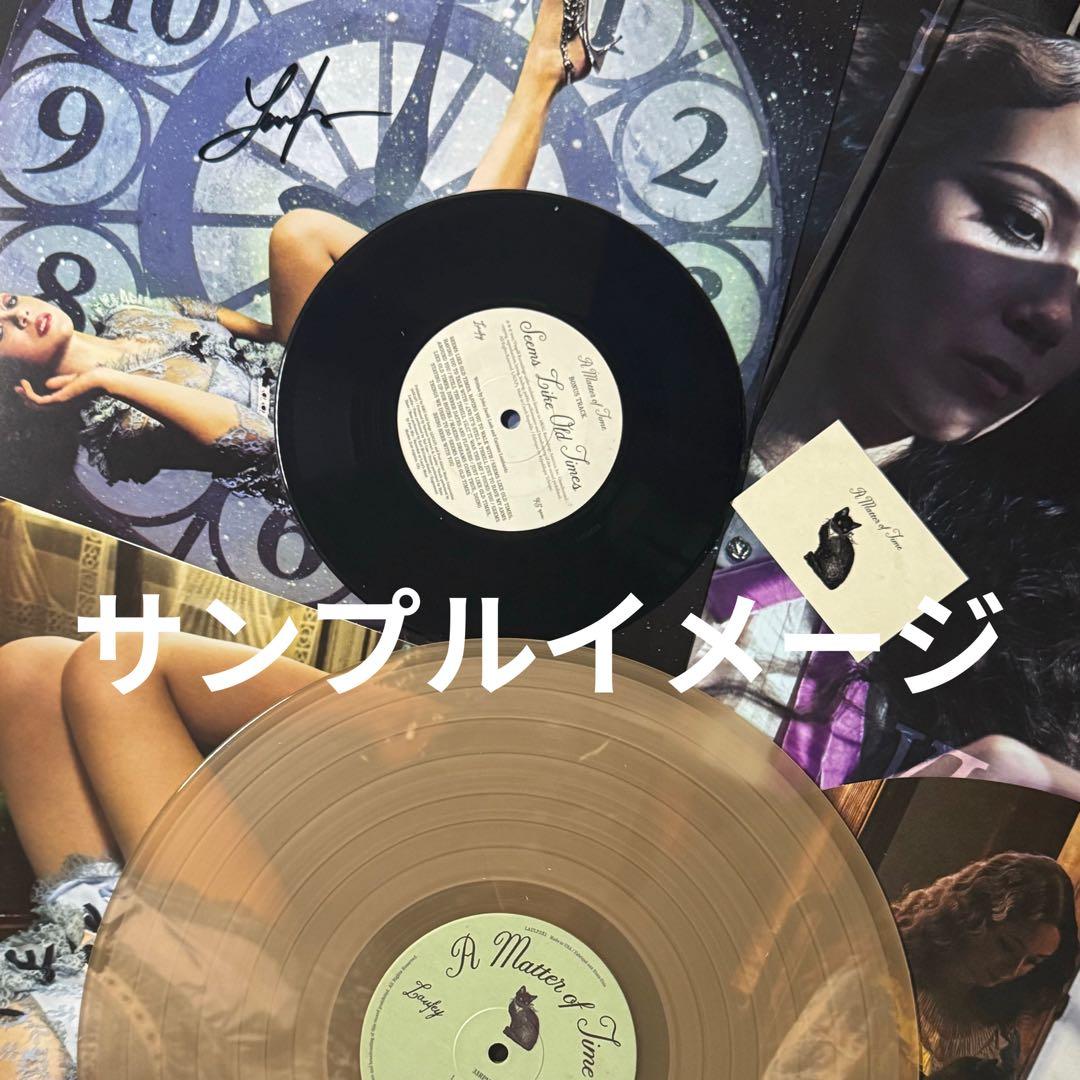 Laufey　A Matter of Time　直筆サイン入りカラーレコード