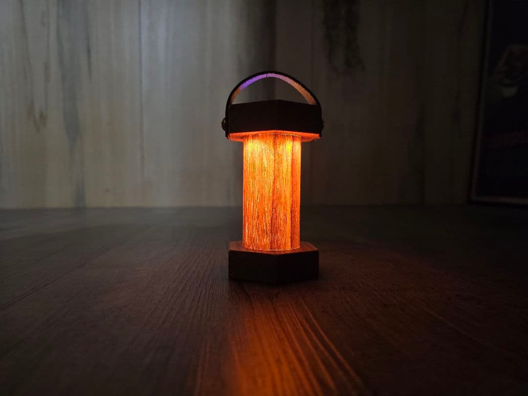 ゴールゼロ オーク 無垢材 真鍮 レザー ランタンシェード カバー OWB