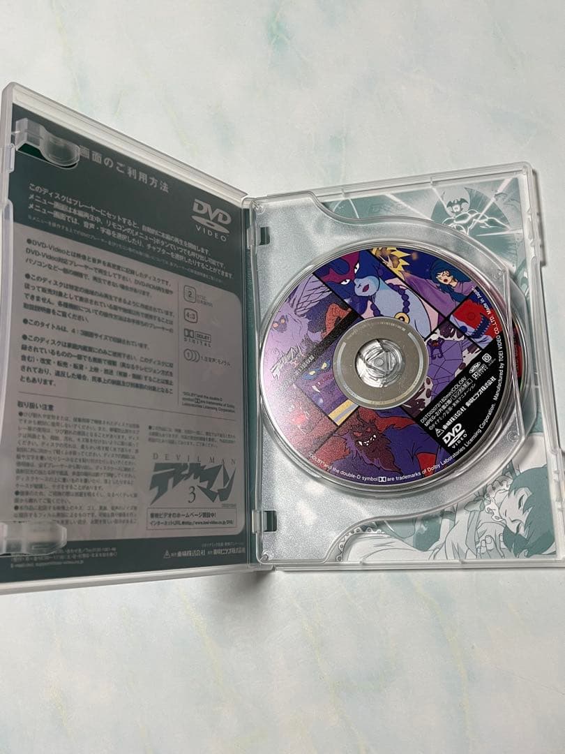 デビルマン DVD-BOX 初回限定 Tシャツ付 帯なし 美品