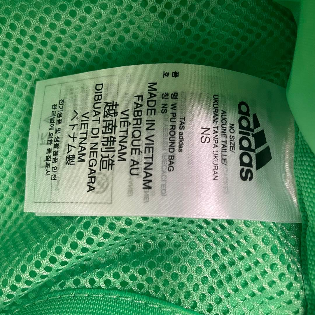 極美品✨ アディダス ゴルフ スリーストライプ ラウンドバッグ