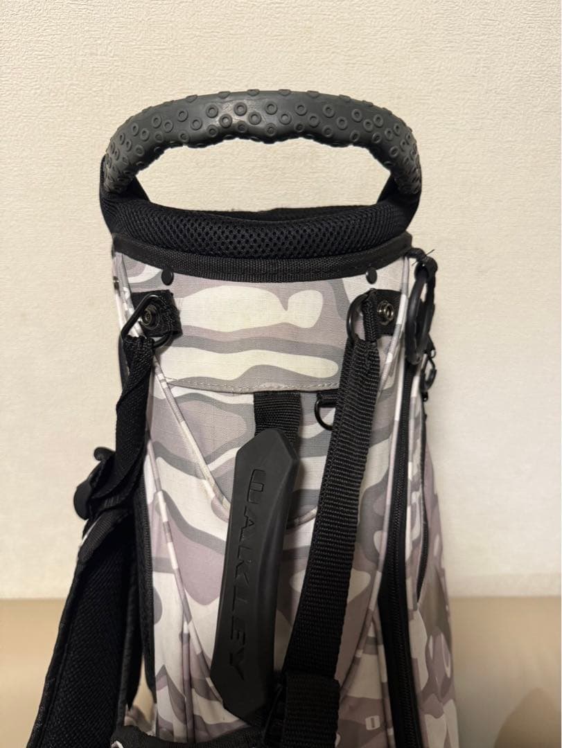 【送料込み】OAKLEY オークリー キャディバッグ 9.5型 ホワイトカモ