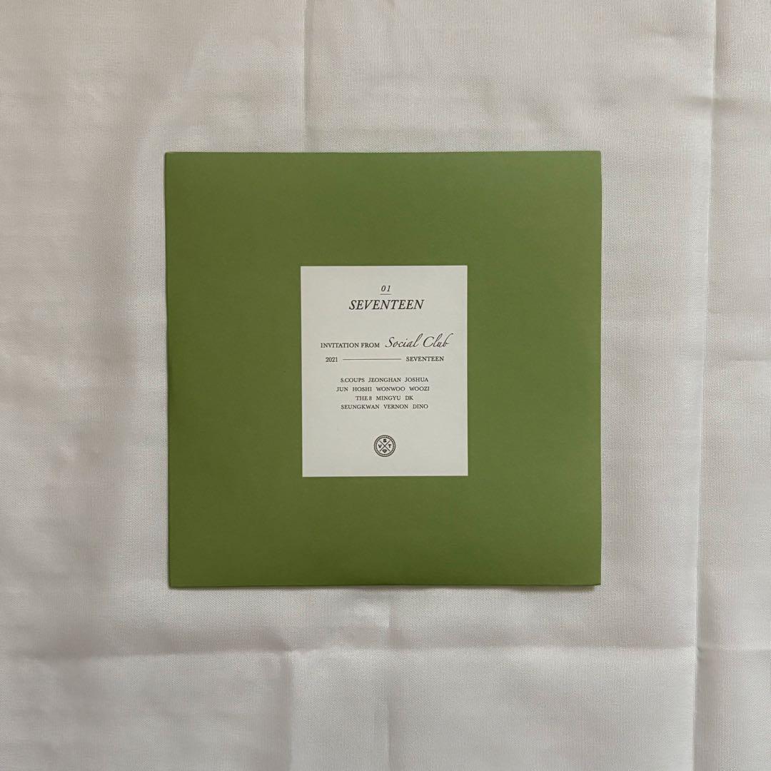 早い者勝ち❗️セブチ 写真集 'SOCIAL CLUB : CARAT' SET