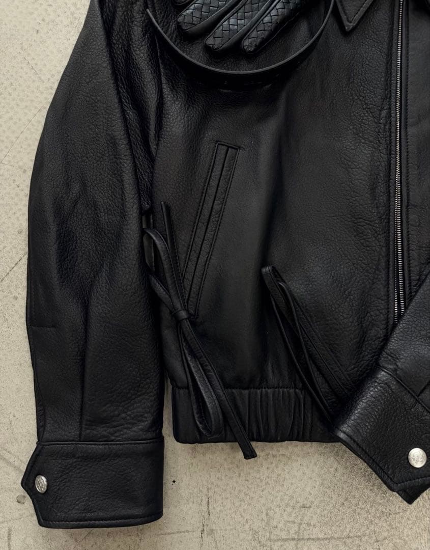 サイズ1 NULLUS 25AW KNOT G.O.A.T レザージャケット