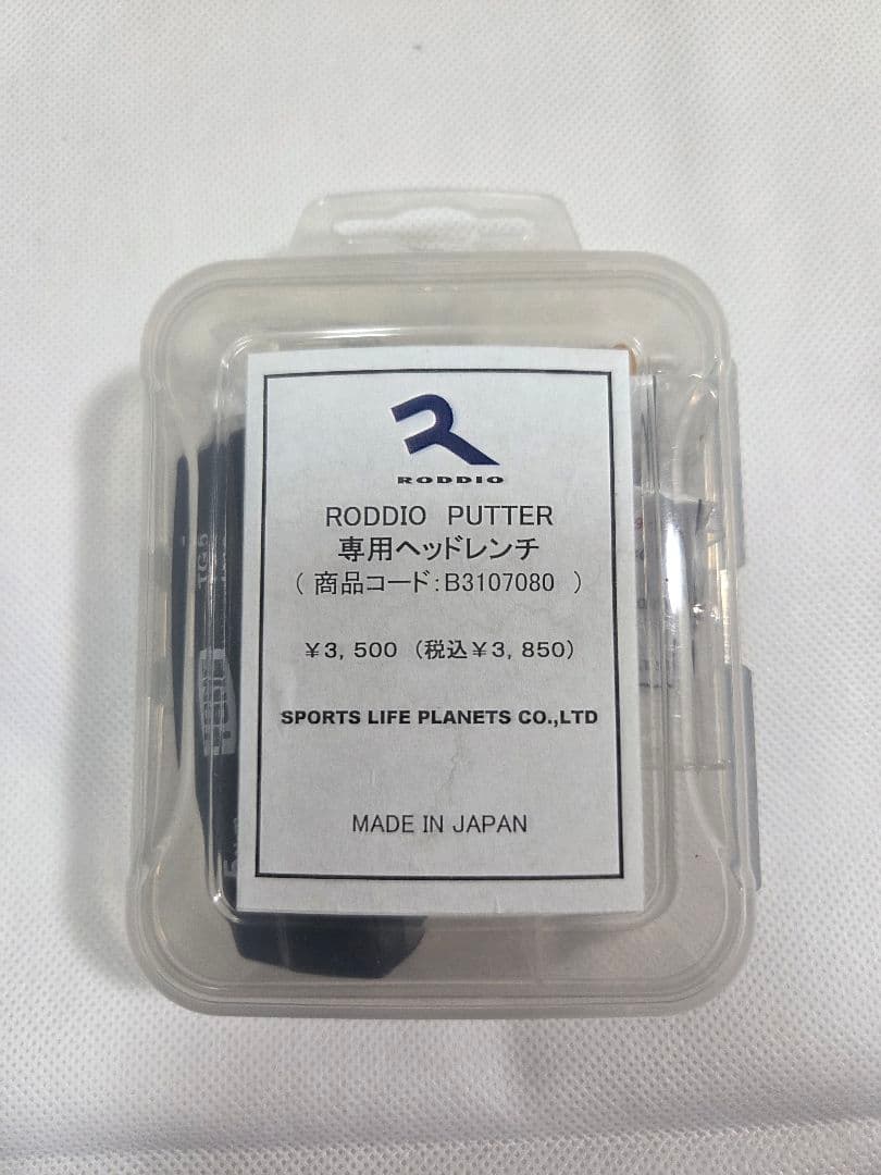 値段交渉可【未使用に近い】RODDIO パター《 シャフト2本&付属品完備》