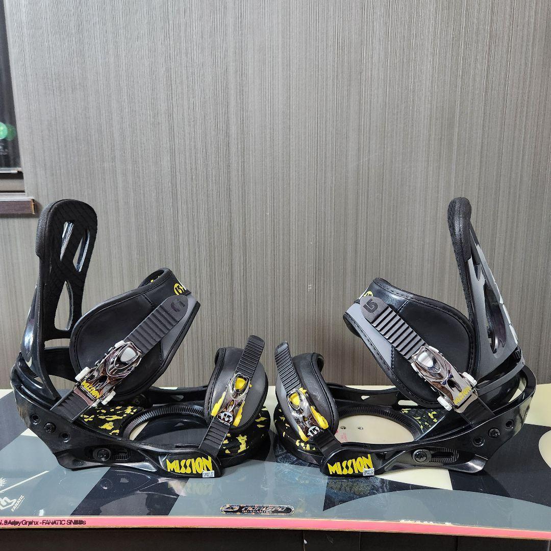 スノーボード FANATIC FTC LITE 151cm BURTON MISSION S