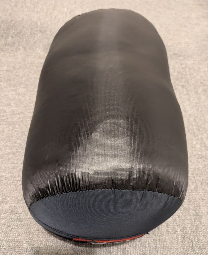 ナンガ×山渓別注　オーロラ 600DX ロング オールブラック シュラフ（中古）