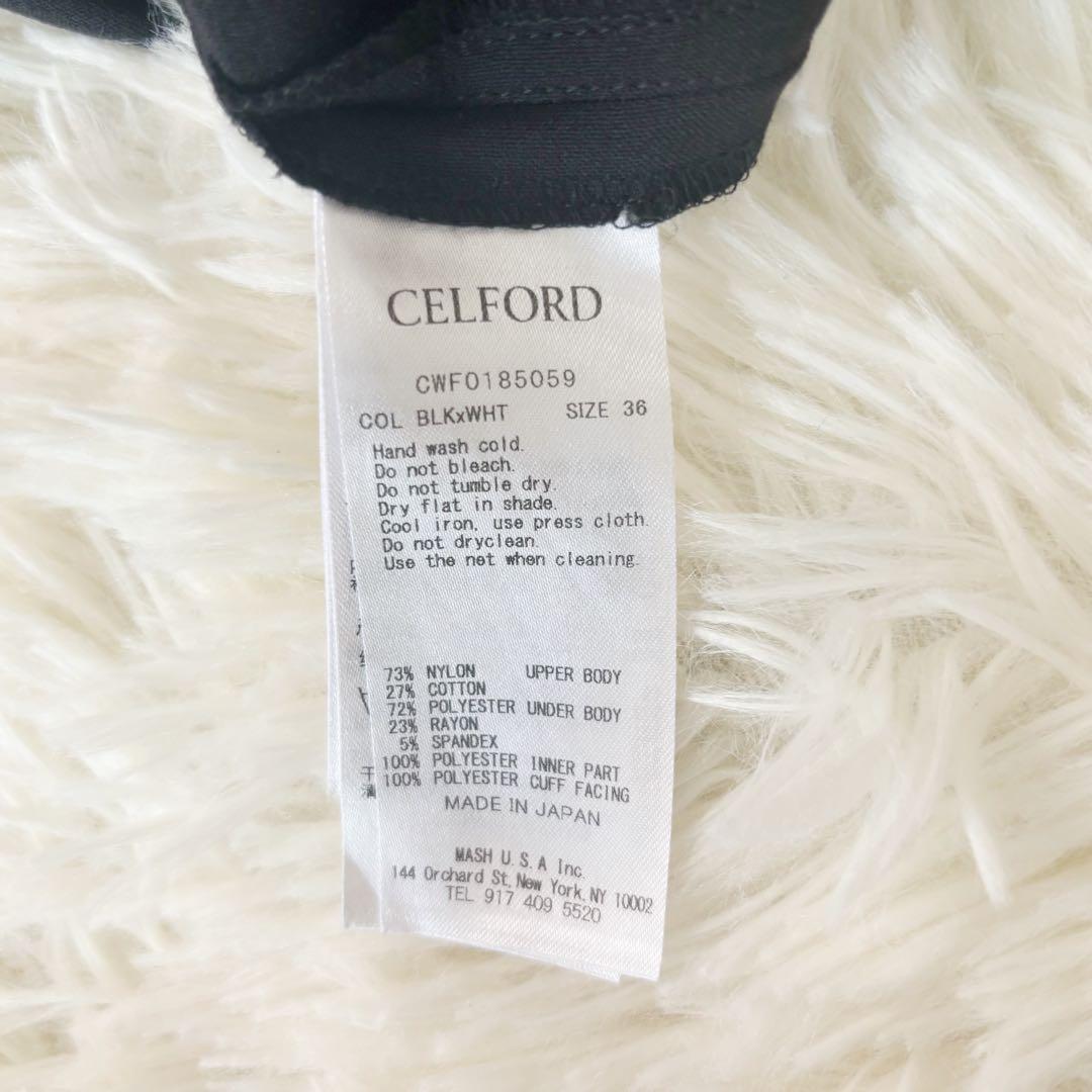 CELFORD セルフォード　ブラウス　ドッキング　ワンピース　レース