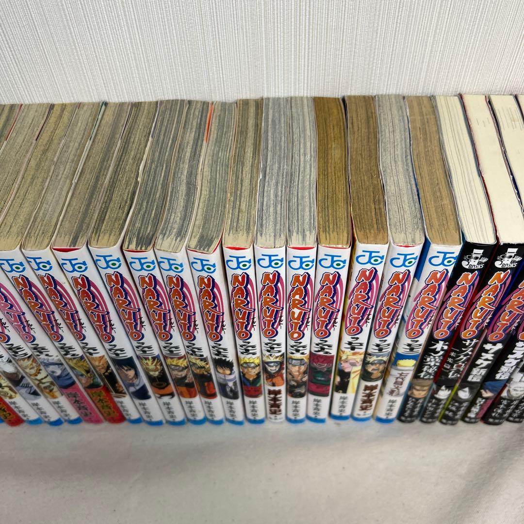 NARUTO ナルト　全巻セット　 1巻〜72巻 完結 +関連本12冊