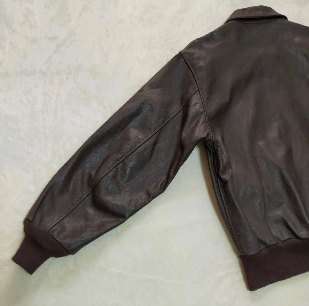 美品　90S　USA製　COOPER　A-2　フライトジャケット　42R