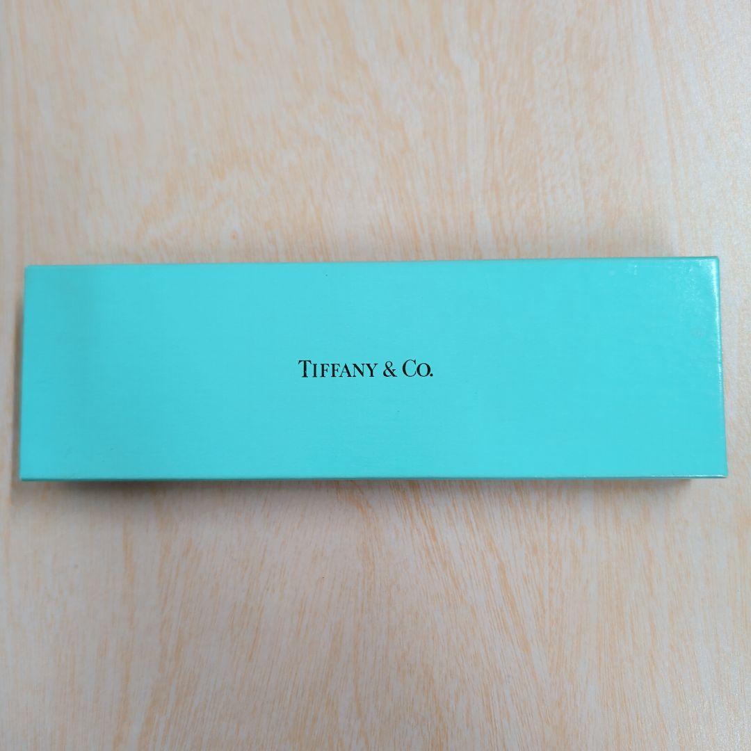 Tiffany&Co. ティファニーブルーゴールドリボン ボールペン インクなし