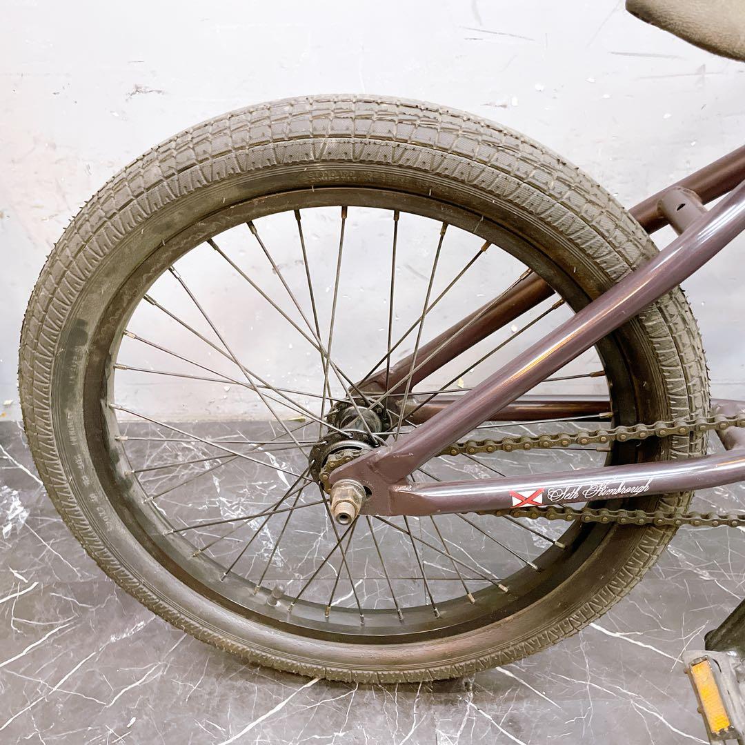 分解配送【926】BMX volume モトクロス パープル 20インチ