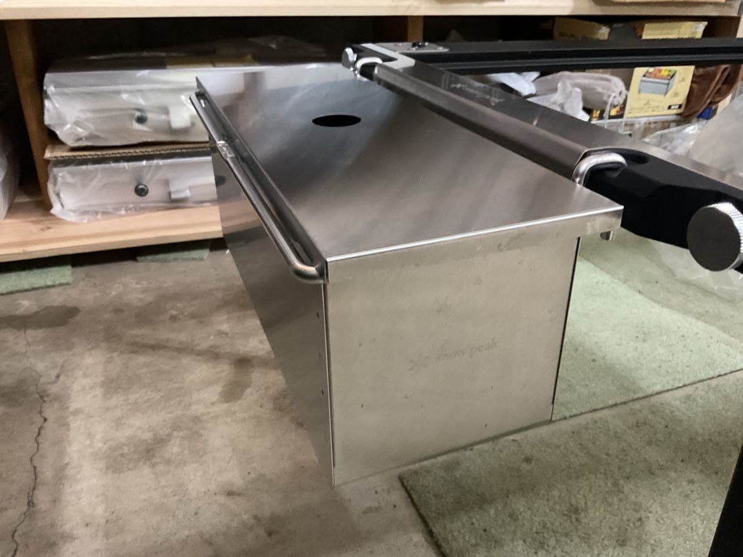 美品 ステンボックスハーフユニット ＆ ハンガー スノーピーク