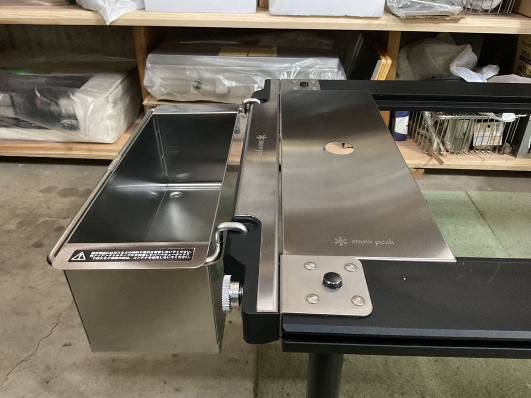 美品 ステンボックスハーフユニット ＆ ハンガー スノーピーク