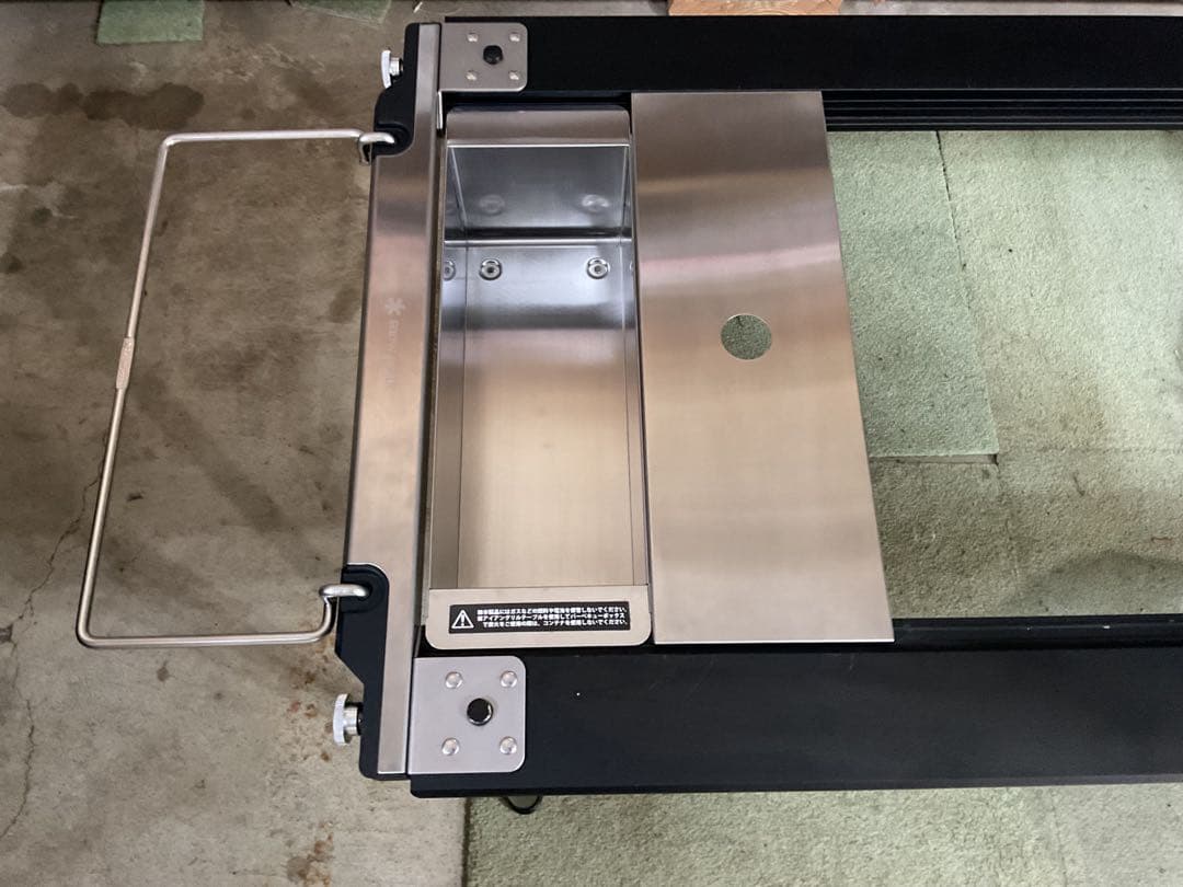 美品 ステンボックスハーフユニット ＆ ハンガー スノーピーク