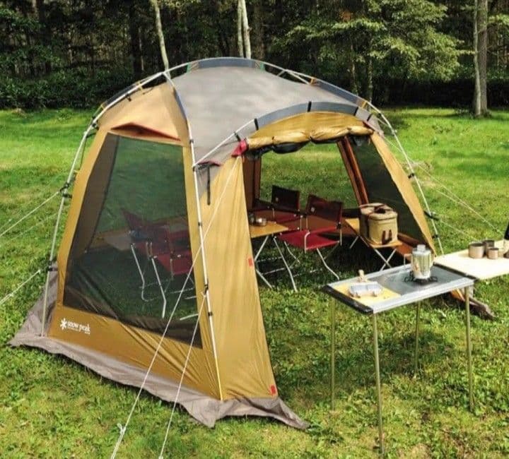 スノーピーク メッシュシェルターTP-920R 使用1度のみ