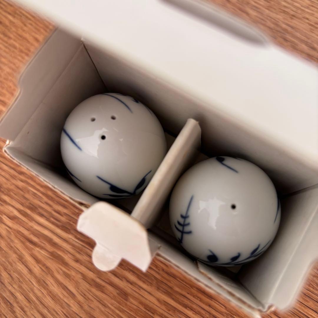 ✴︎ ロイヤルコペンハーゲン ソルト&ペッパー セット 塩コショウ入れ