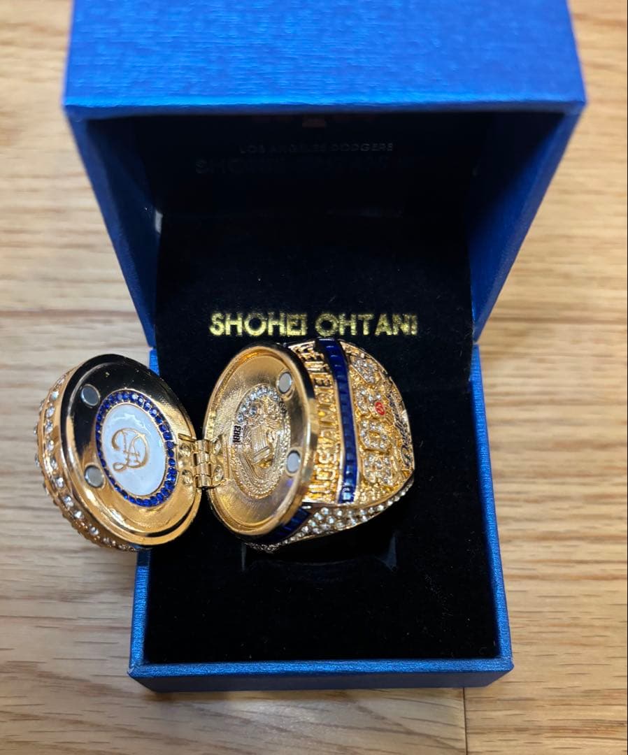 値下げ！⭐️限定非売品セット⭐️大谷翔平ワールドチャンピオンリング➕ミニトロフィー等