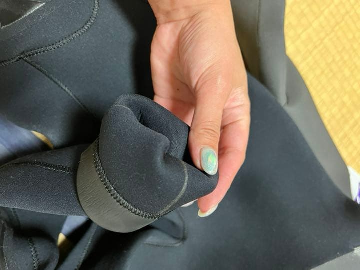 フルウェットスーツ  レディース166試着のみ