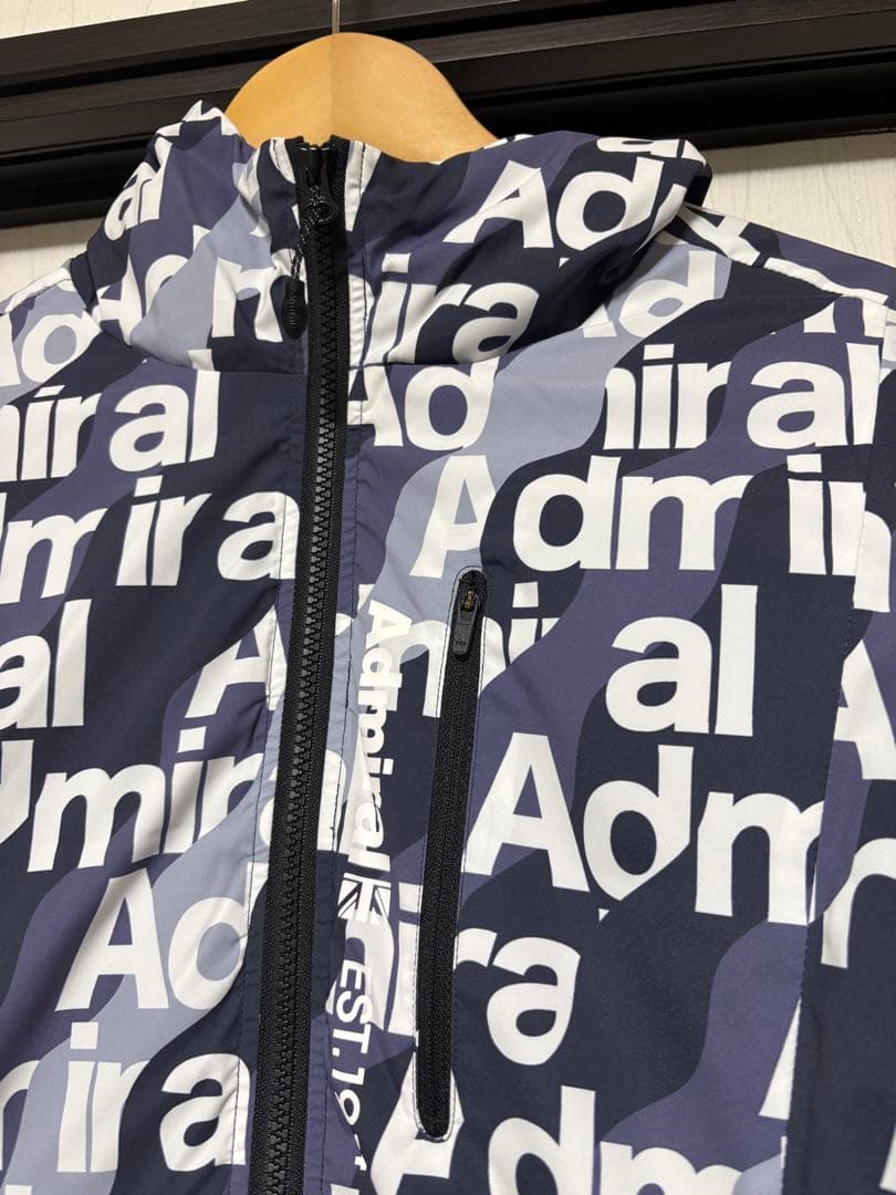 【極美品】Admiral Golf フーデッドジャケット　中綿　ダウン　保温