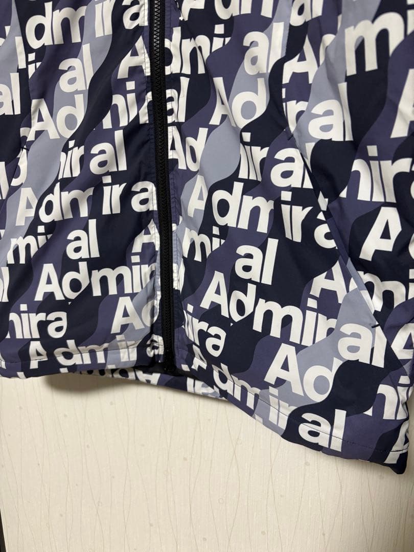 【極美品】Admiral Golf フーデッドジャケット　中綿　ダウン　保温