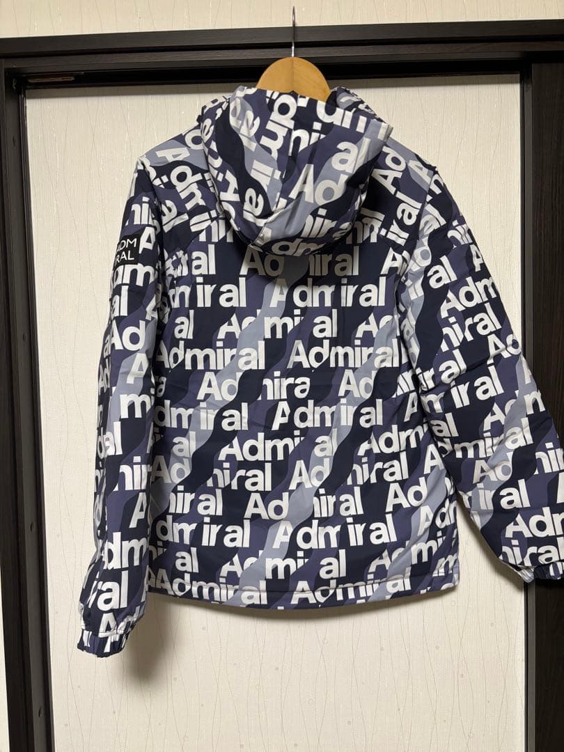【極美品】Admiral Golf フーデッドジャケット　中綿　ダウン　保温