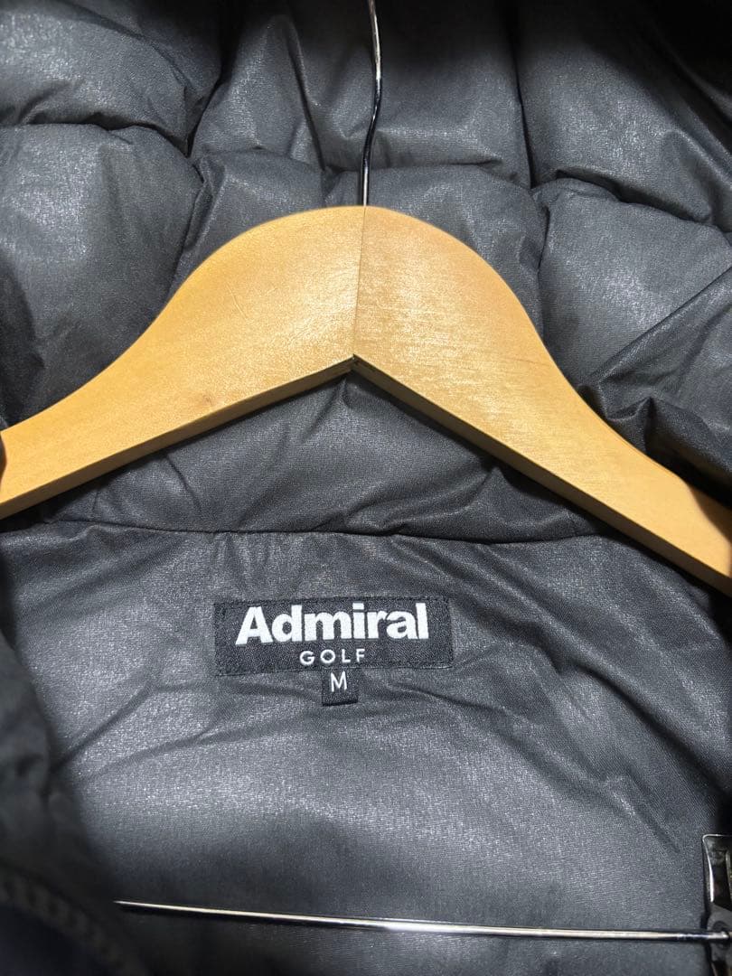 【極美品】Admiral Golf フーデッドジャケット　中綿　ダウン　保温