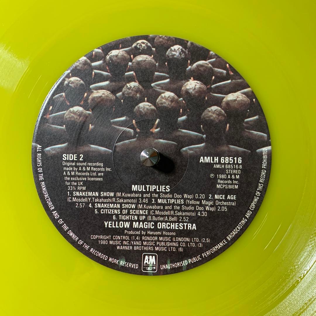 YMO / MULTIPLIES UK盤LP