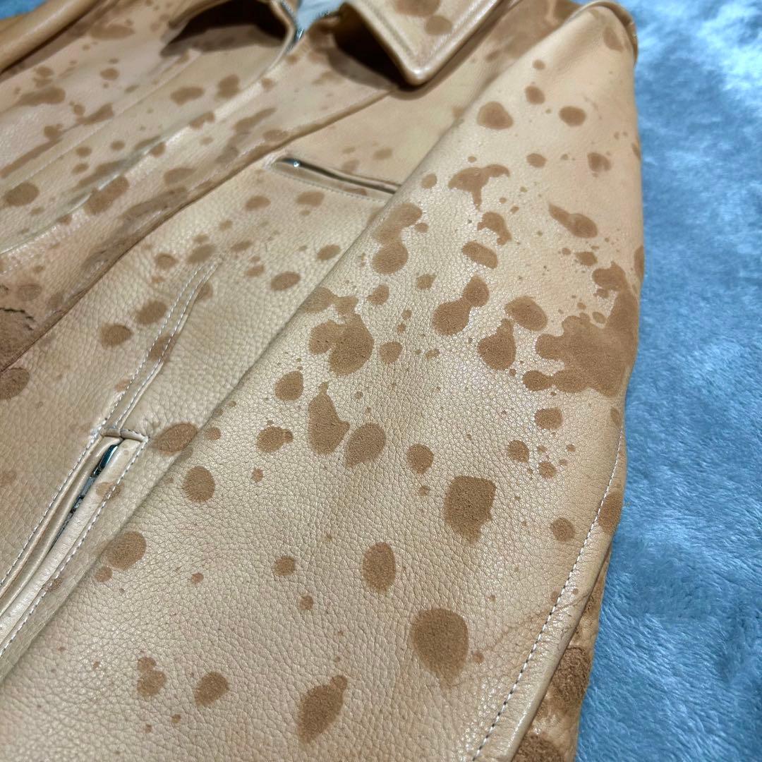 ジャケット・アウター 2007AW ARCHIVE Acid Rain Leather Jacket