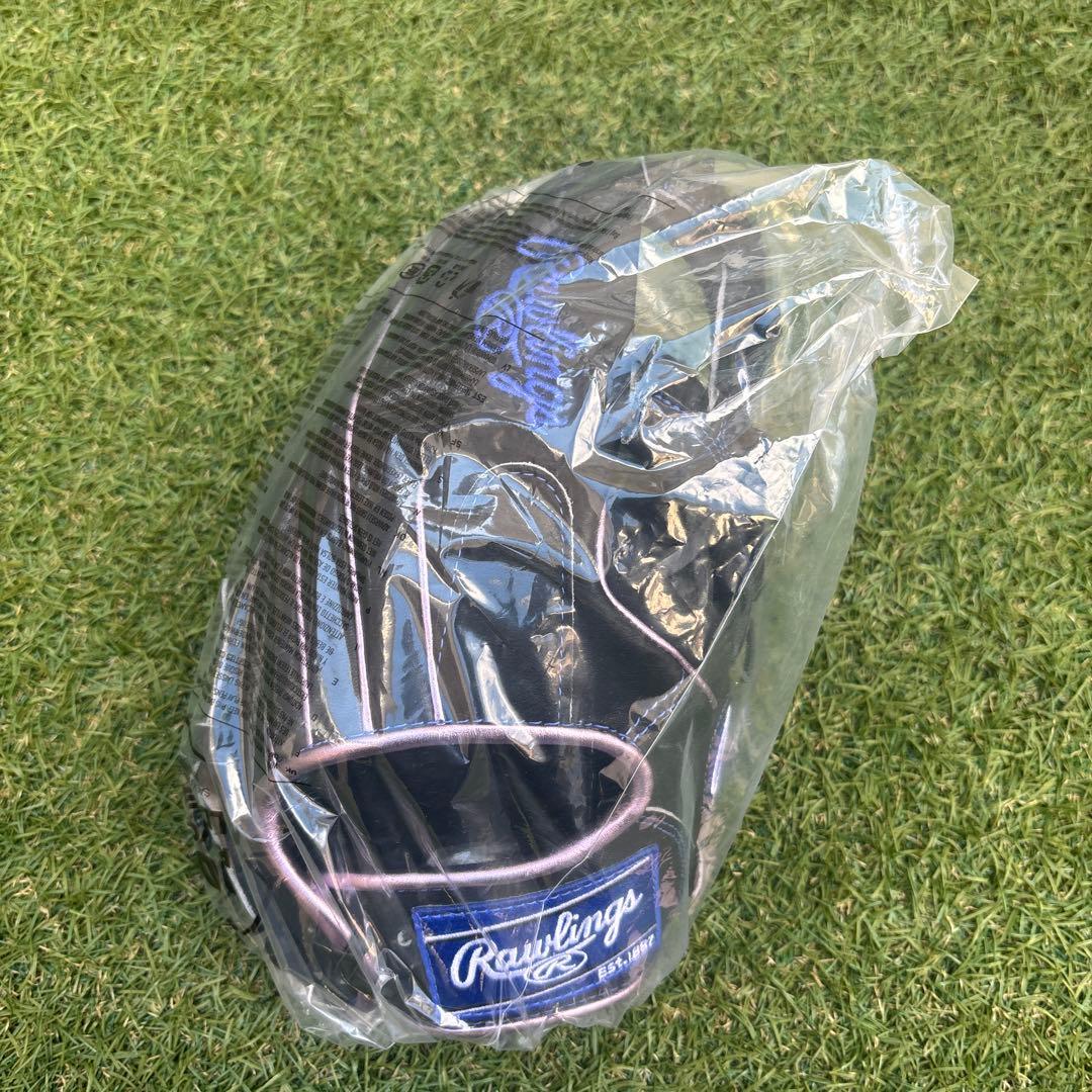 HOH LLIC 軟式　グローブ　ブラック/ロイヤル　ローリングス