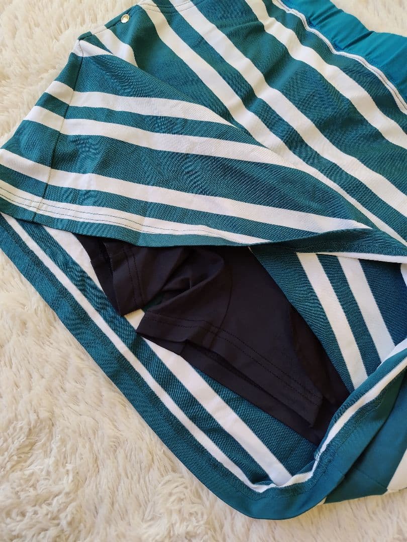 BRIEFING ブリーフィングレディースゴルフウェアボーダースカート Mサイズ