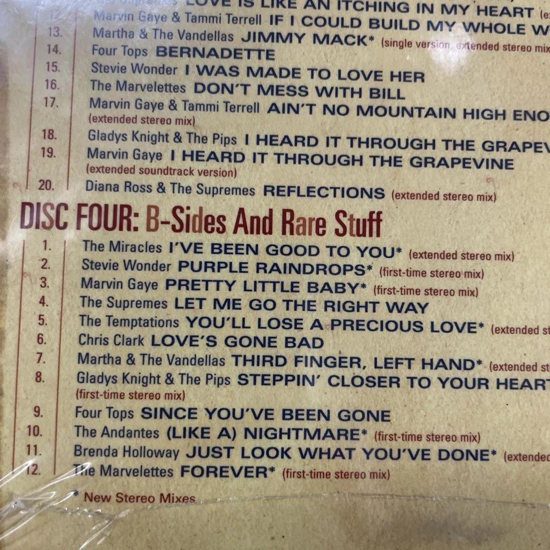 THE MOTOWN BOX 新品 4CDBOX