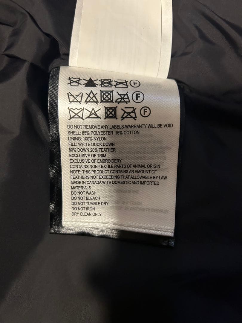 カナダグース ダウンベスト ダウンジャケット Lサイズ