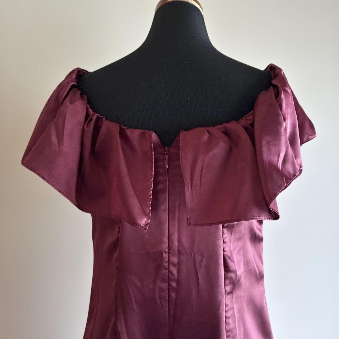 フラダンス用サテンドレス