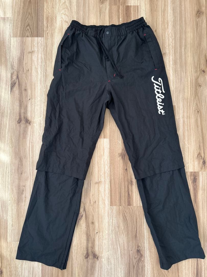 タイトリストTitleist レインウェアセット Lサイズ 青