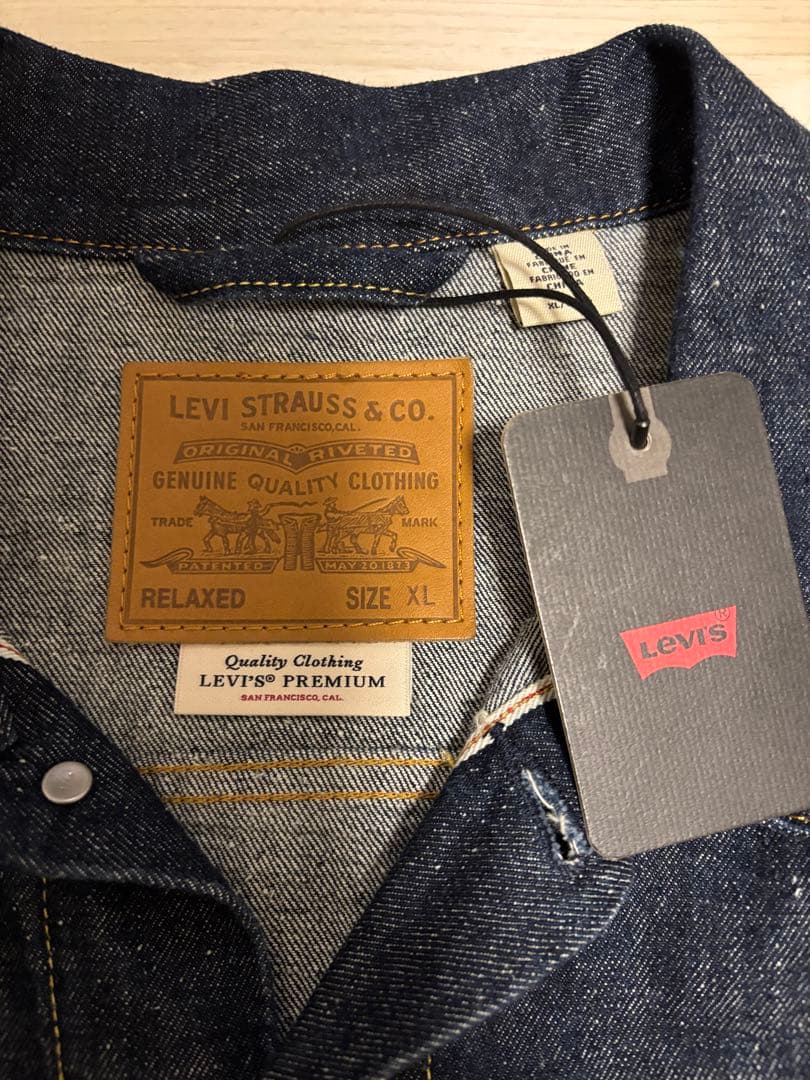 【激レア⭐︎】リーバイスTYPEⅠ ファースト　プレミアムトラッカー　大戦　濃紺