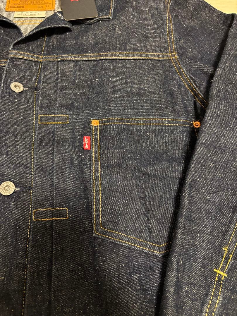 【激レア⭐︎】リーバイスTYPEⅠ ファースト　プレミアムトラッカー　大戦　濃紺