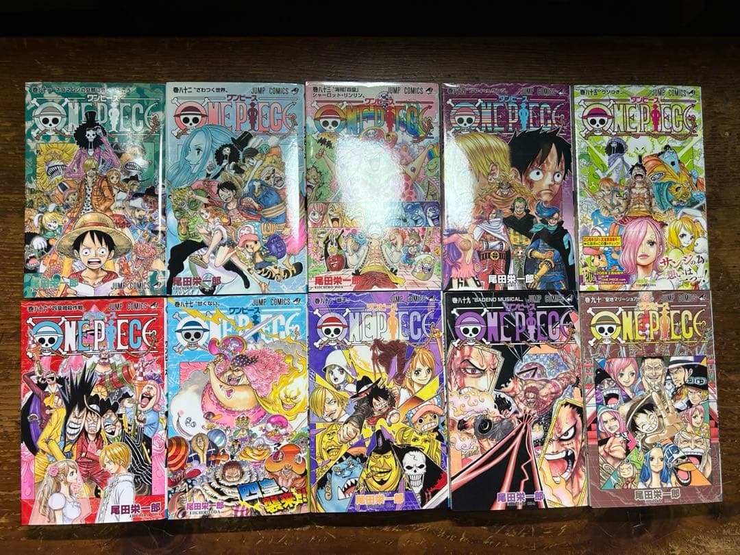 ワンピース全１０９巻＋５冊