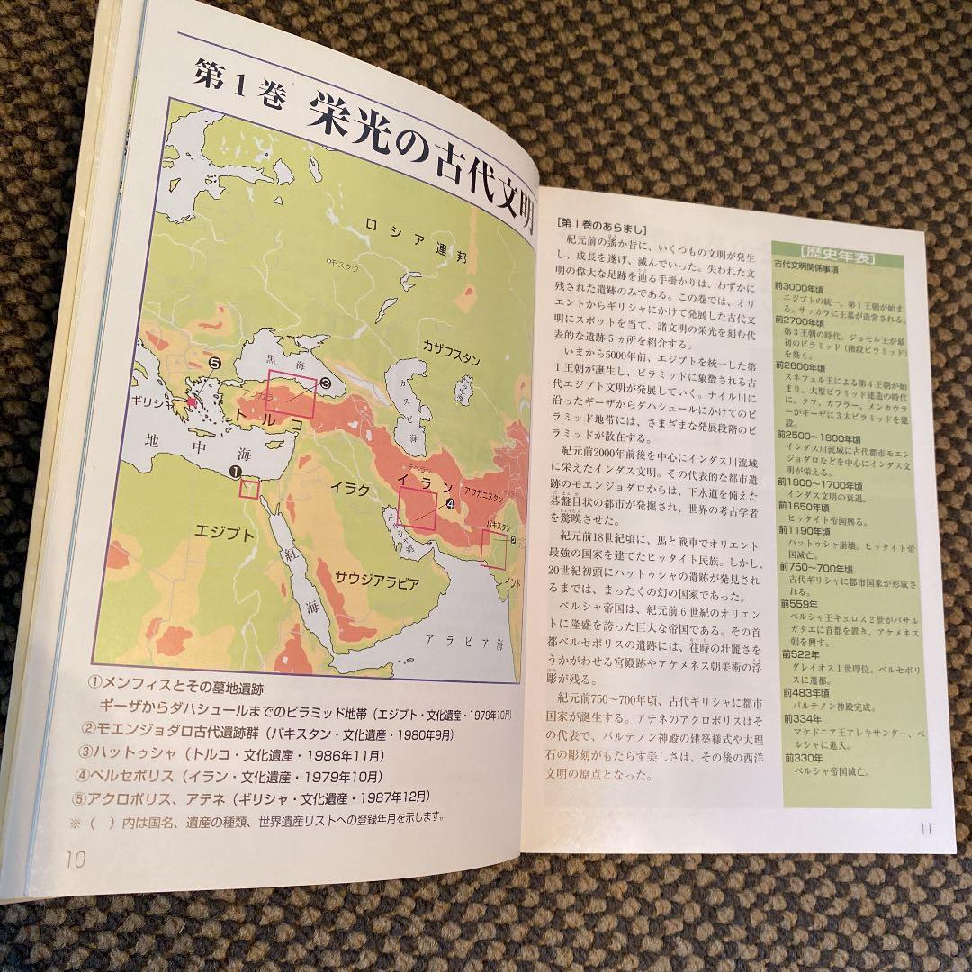 ユネスコ 世界遺産　VHS ビデオテープ　10巻セット　専用木製ケース付