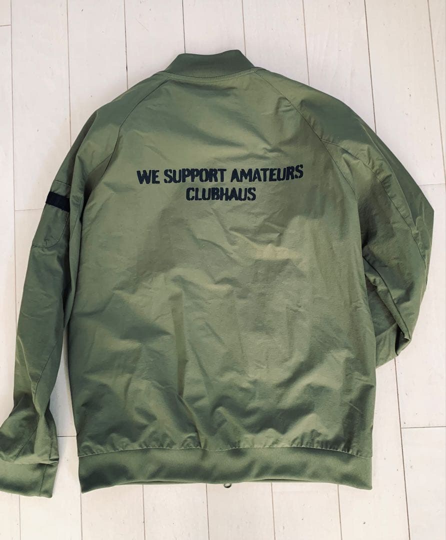 レア❗️clubhaus adidas 伊勢丹ポップアップ　限定　Wジップブルゾン