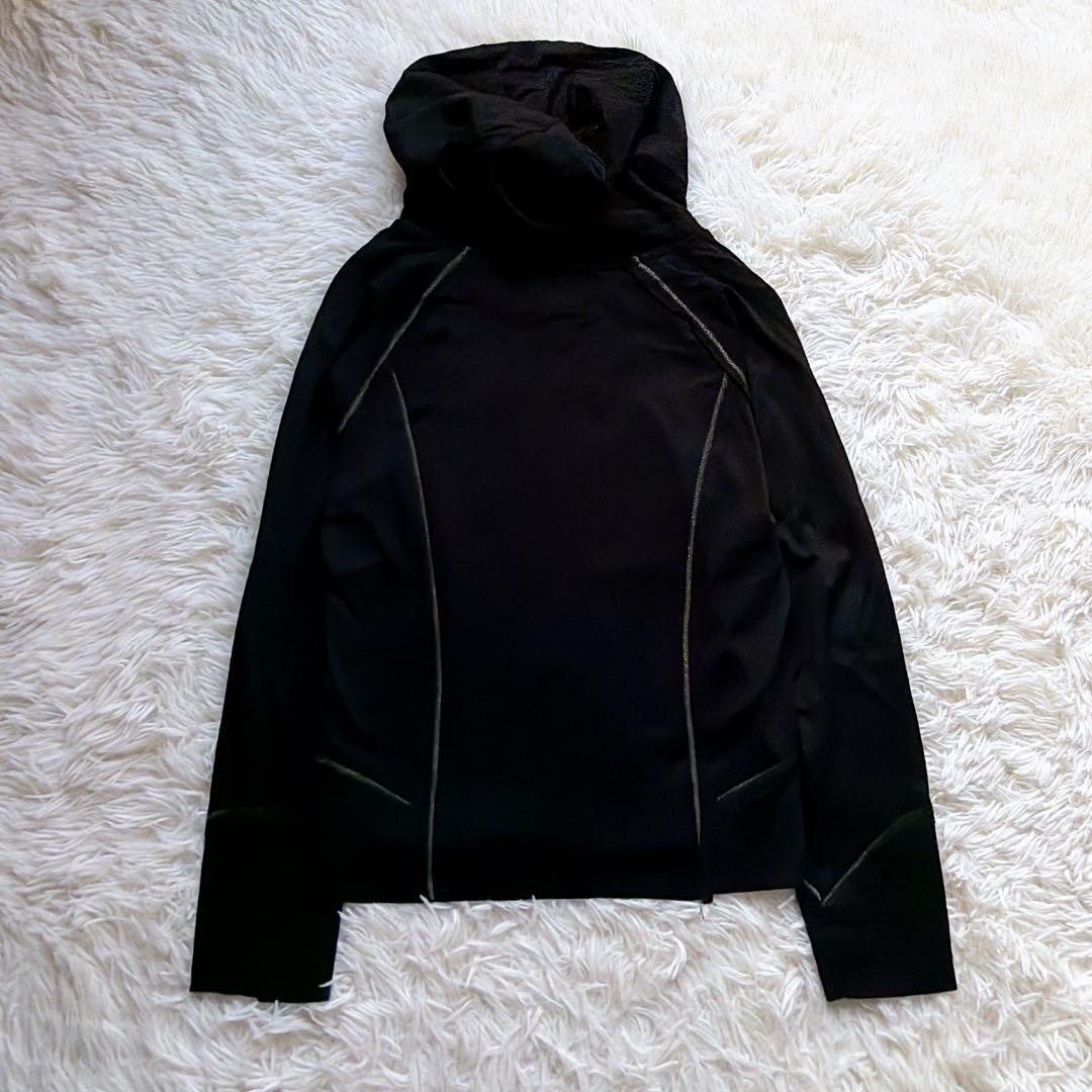 ALBEROBELLO アルベロベロ ブタさん カットソー切替パーカー ビジュー