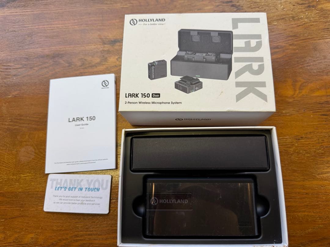 【タイムセール！】HOLLYLAND LARK 150 Duo ワイヤレスマイク