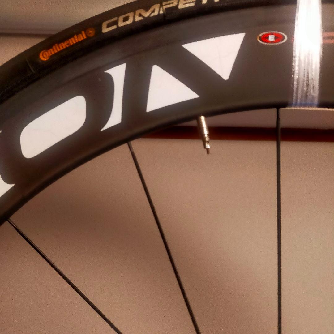 チューブラーホイールEASTON EC90 AEROフロント55mm