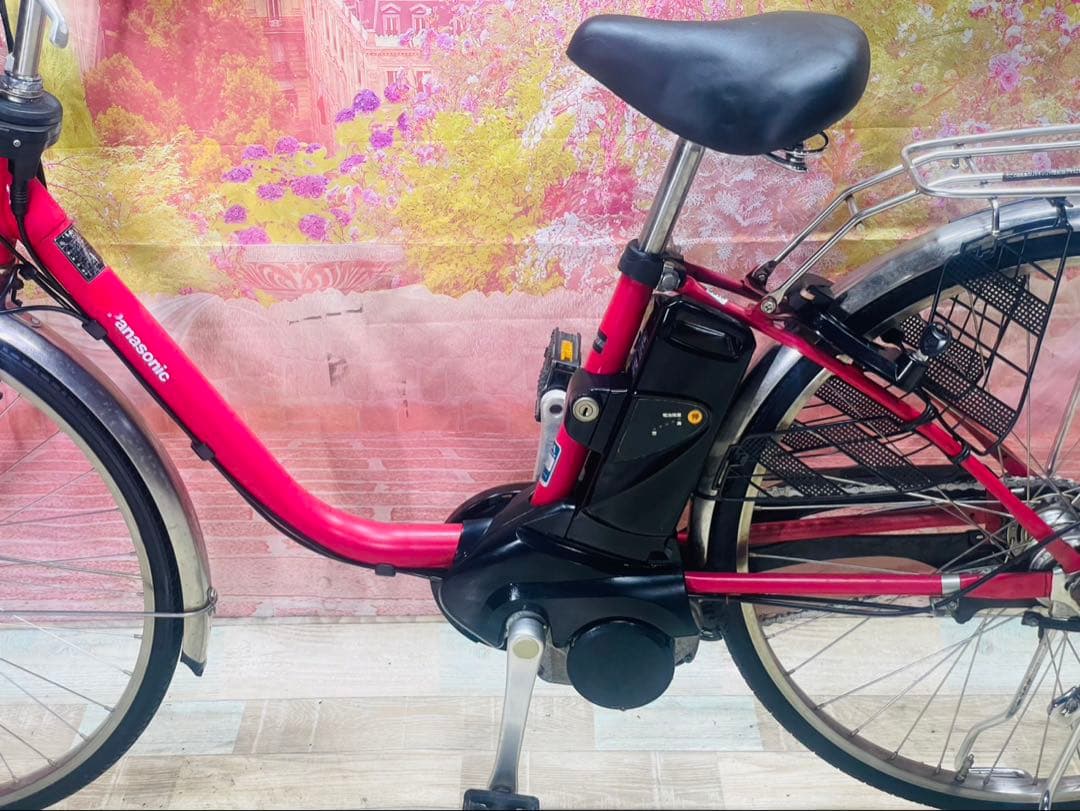 ZK3510 電動自転車 パナソニック ママチャリタイプ 26インチ 送料無料