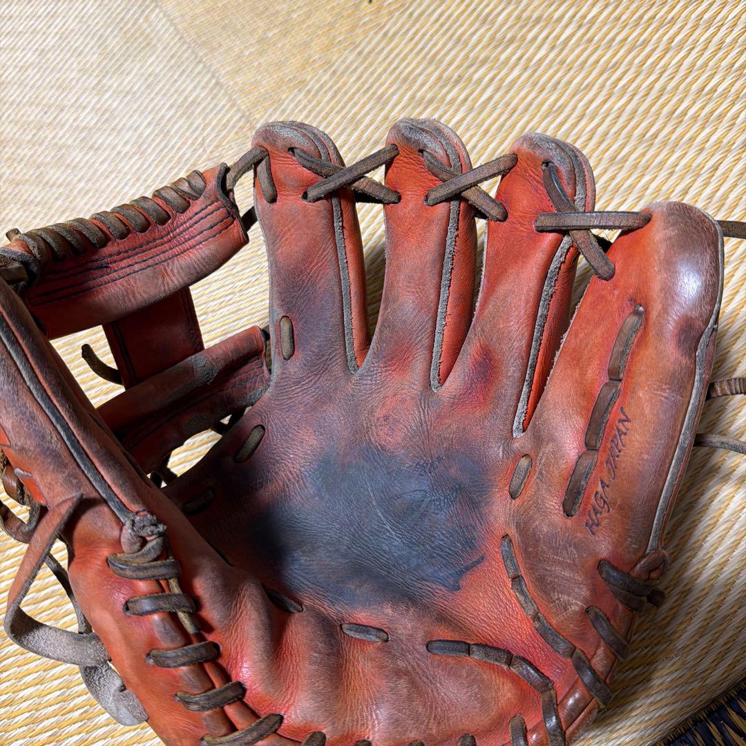 Mizuno Pro ブラウンレザーオーダーグローブ