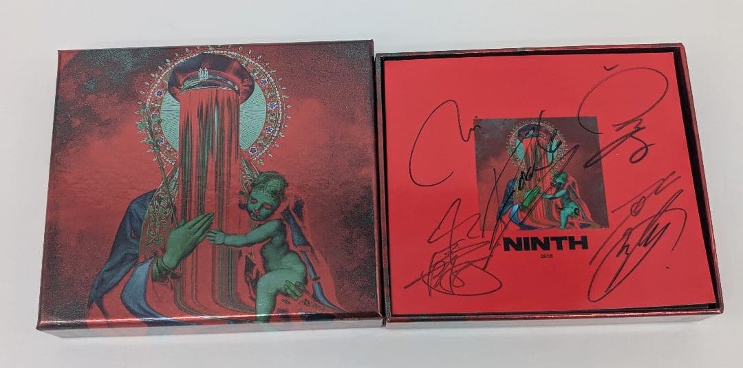 theGazettE ガゼットNINTH完全生産限定盤/直筆サイン付CD+BD