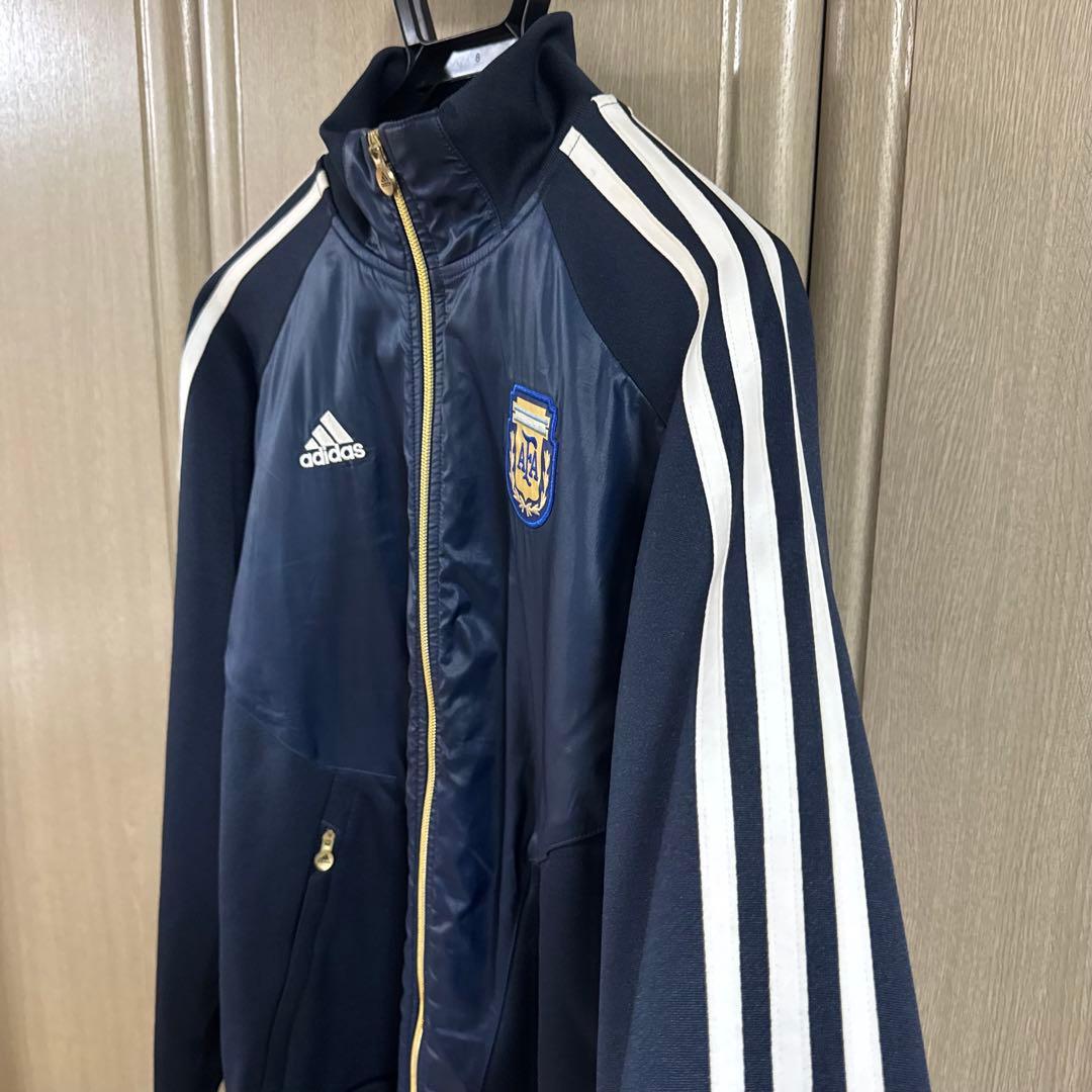 アディダス アルゼンチン代表 トラックジャケット Mサイズ/ネイビー