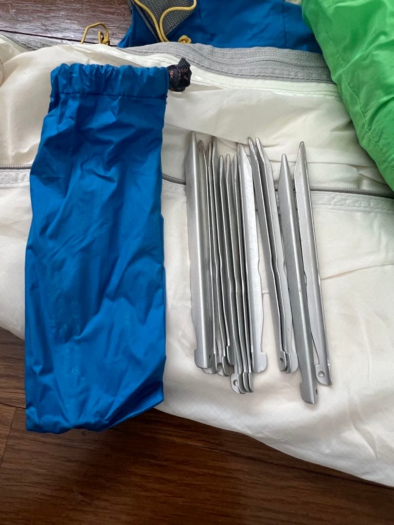 ダンロップVS-20A テント 2人用両側出入口モデル 純正グランドシート付き